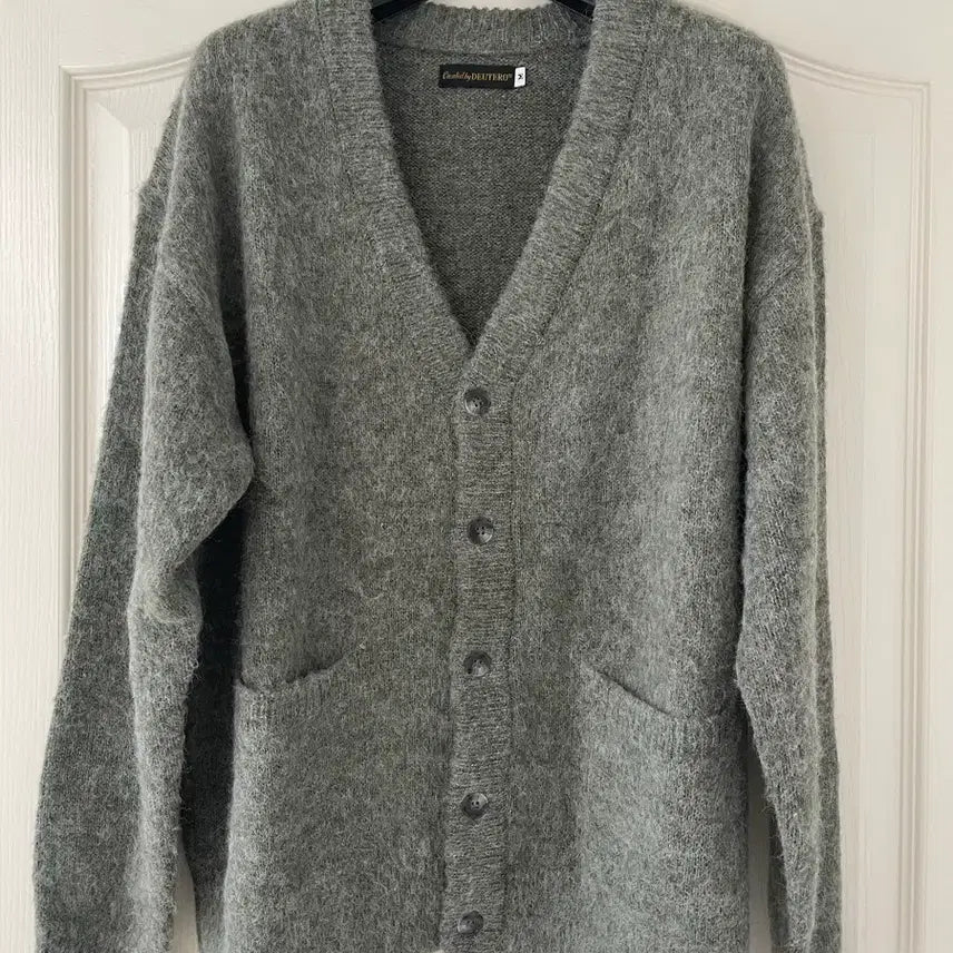 [BUNJANG] Deuter Comfy Cardigan Olive Khaki - Size M / 듀테로 콤피 가디건 M