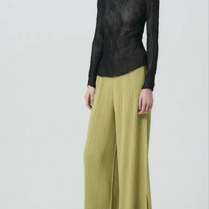 [BUNJANG] Issey Miyake Chiffon Twist Top / Issey Miyake 이세이미야케 쉬폰 트위스탑 새상품