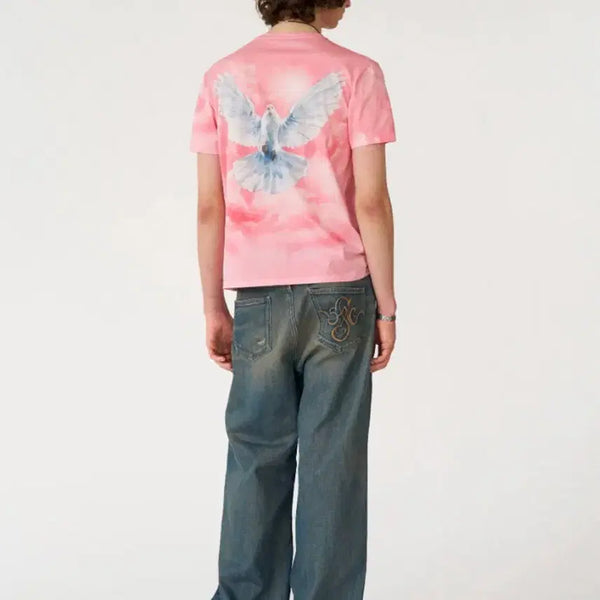 [BUNJANG] Stockholm Surfboard Club Airbrush T-Shirt / 스톡홀름서프보드클럽 airbrush t-shirt