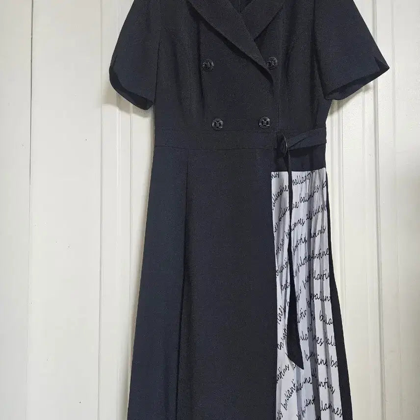 [BUNJANG] JJ JIGOTT Pleated Midi Dress Half-Sleeve / jj지고트 새거수준 플리츠 미디원피스 반팔원피스