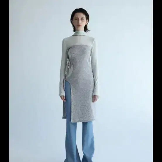 [BUNJANG] Dode Layered Top Dress / dode 레이어드 탑 드레스