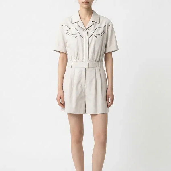 [BUNJANG] Lucky Chouette 2022 Western Mood Jumpsuit Size S / 럭키슈에뜨 2022 웨스턴 무드 점프수트 36사이즈