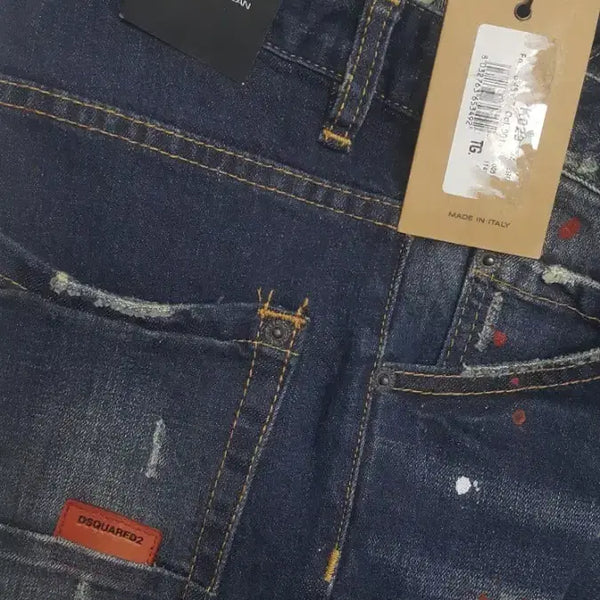 [BUNJANG] DSQUARED2 Slim Fit Italian Jeans 30-31" Stretch Denim / [새상품] 디스퀘어드2(사방스판) 이태리진 30~31"(No.249)