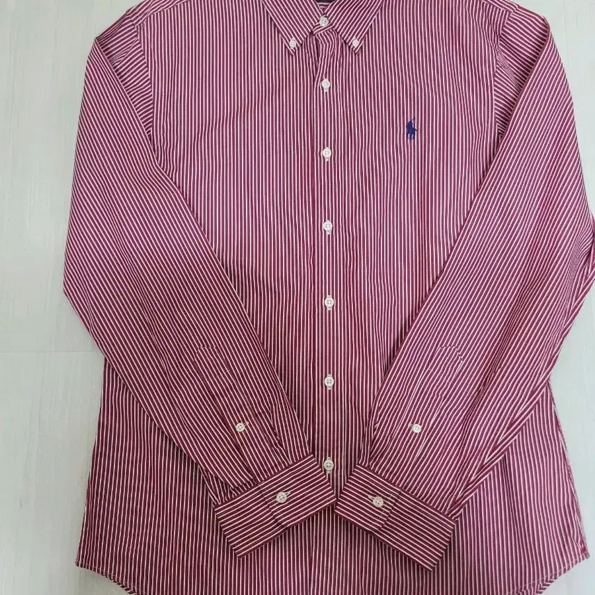 [BUNJANG] Polo Ralph Lauren Striped Shirt - Size M / 폴로 랄프로렌 스트라이프 셔츠 M