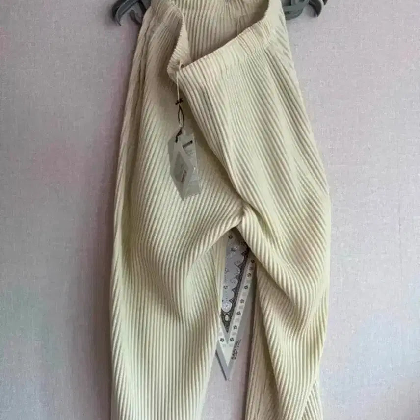 [BUNJANG] Homme Plissé Pants Ivory / [3] 옴므플리세 팬츠 아이보리