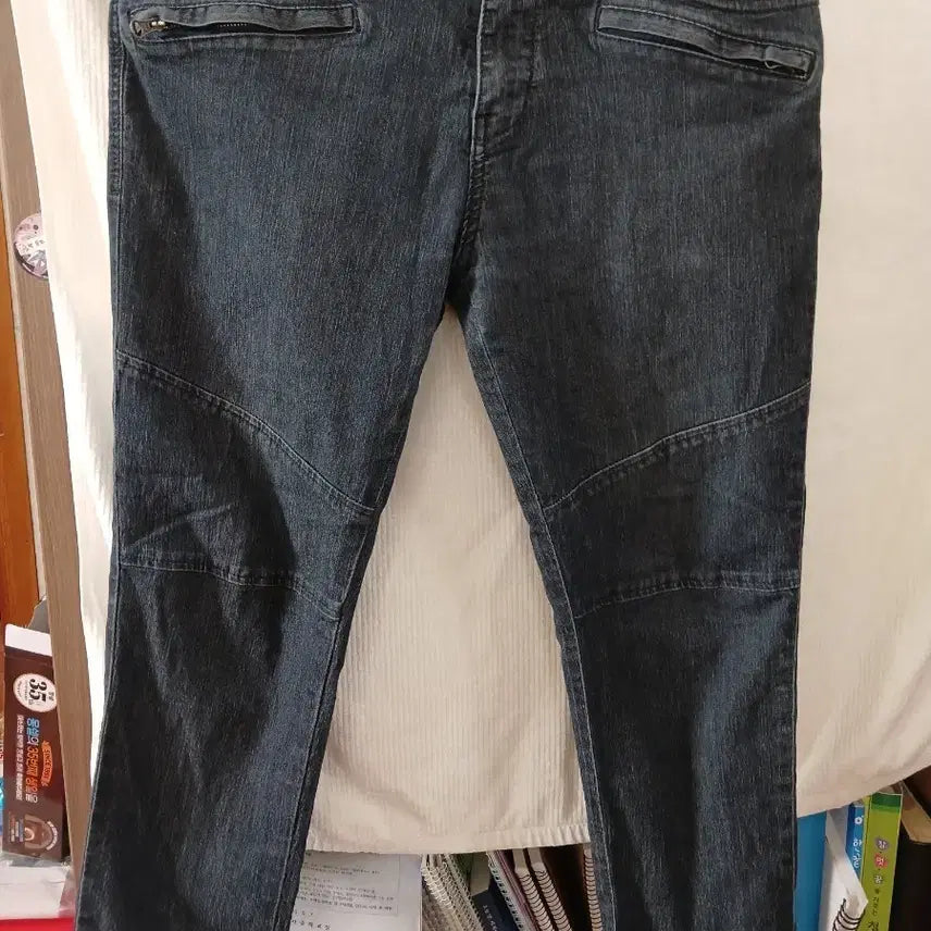 [BUNJANG] The North Face Dark Denim Biker Pants - Size 33 / 노스페이스 다크 데님 바이커 33