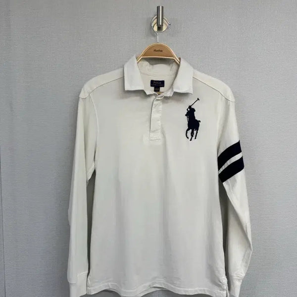 [BUNJANG] Polo Ralph Lauren Big Pony Rugby Long Sleeve T-Shirt / 폴로 랄프로렌 빅포니 럭비 긴팔 티셔츠