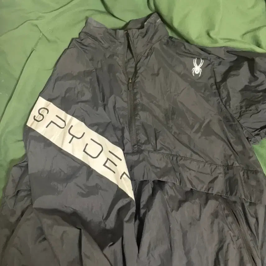 [BUNJANG] Spider Anorak Windbreaker Jacket L / 스파이더 아노락 바람막이 L