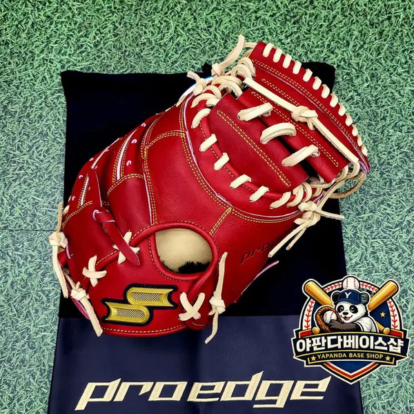[BUNJANG] SSK Pro Edge Catcher's Mitt / SSK 프로엣지 최고등급 포수미트 강렬한 색상에 촉촉한 가죽