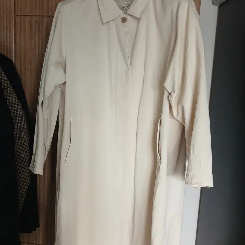 [BUNJANG] MUJI Women's Cotton Long Jacket / 무인양품 여성 코튼 롱자켓