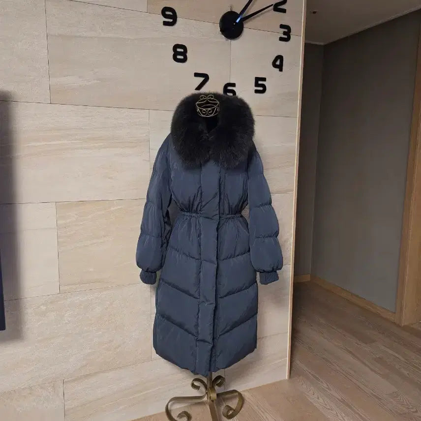 [BUNJANG] Nice Claup Fox Fur Goose Long Padding / [55] 나이스클랍 폭스퍼 구스 롱 패딩