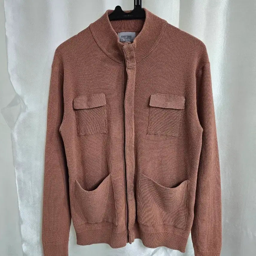 [BUNJANG] Series Vintage Brown Knit Cardigan / series 빈티지 브라운 니트 가디건 (2007)
