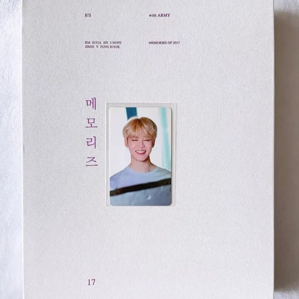 [BUNJANG] BTS Memories 2017 Jimin Photocard / 방탄소년단 메모리즈 2017 + 지민 포토카드