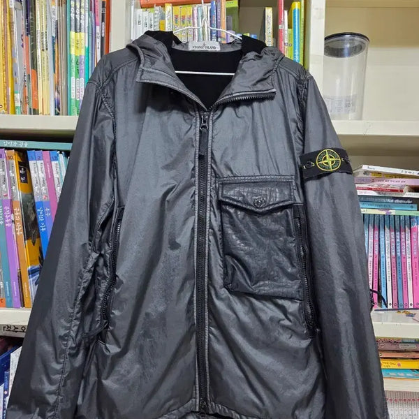 [BUNJANG] Stone Island 20FW Ramie Flock Jumper / 스톤아일랜드 20fw라미플락