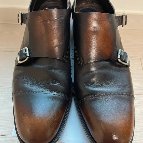 [BUNJANG] Dsquared2 Two-Tone Monk Strap Shoes / 디스퀘어드2 투톤 몽크 스트랩 슈즈 42(270)