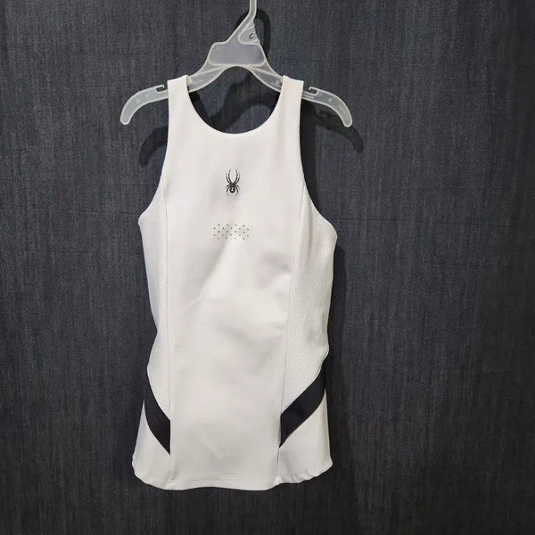 [BUNJANG] Women's Size 90 Spider Performance Sleeveless Top (Built-in Bra) / [여성 90] 스파이더 기능성 민소매티, 나시 (내장캡)