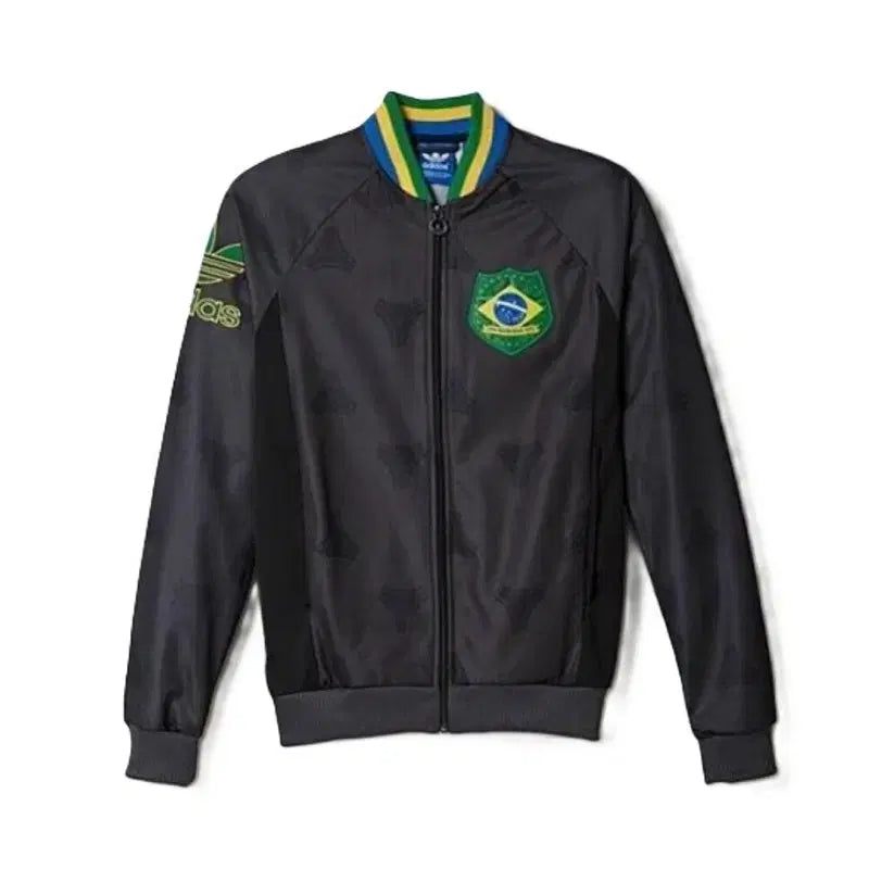 [BUNJANG] Adidas Originals Brazil 1894 Track Top Jersey Jacket / L 아디다스 오리지널 브라질 1894 트랙탑 져지 자켓