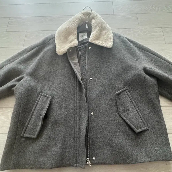 [BUNJANG] STUDIO TOMBOY Shearling Jacket Outerwear / 스튜디오 톰보이 무스탕 자켓 아우터 프리사이즈