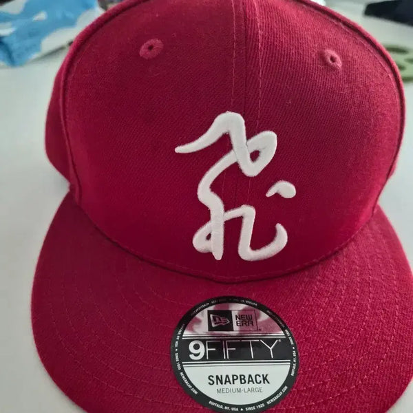 [BUNJANG] New Era 9FIFTY Kim Sung Jae Collaboration Red Snapback Cap (M/L) / 뉴에라 9FIFTY 스냅백 레드 M/L 김성재 콜라보