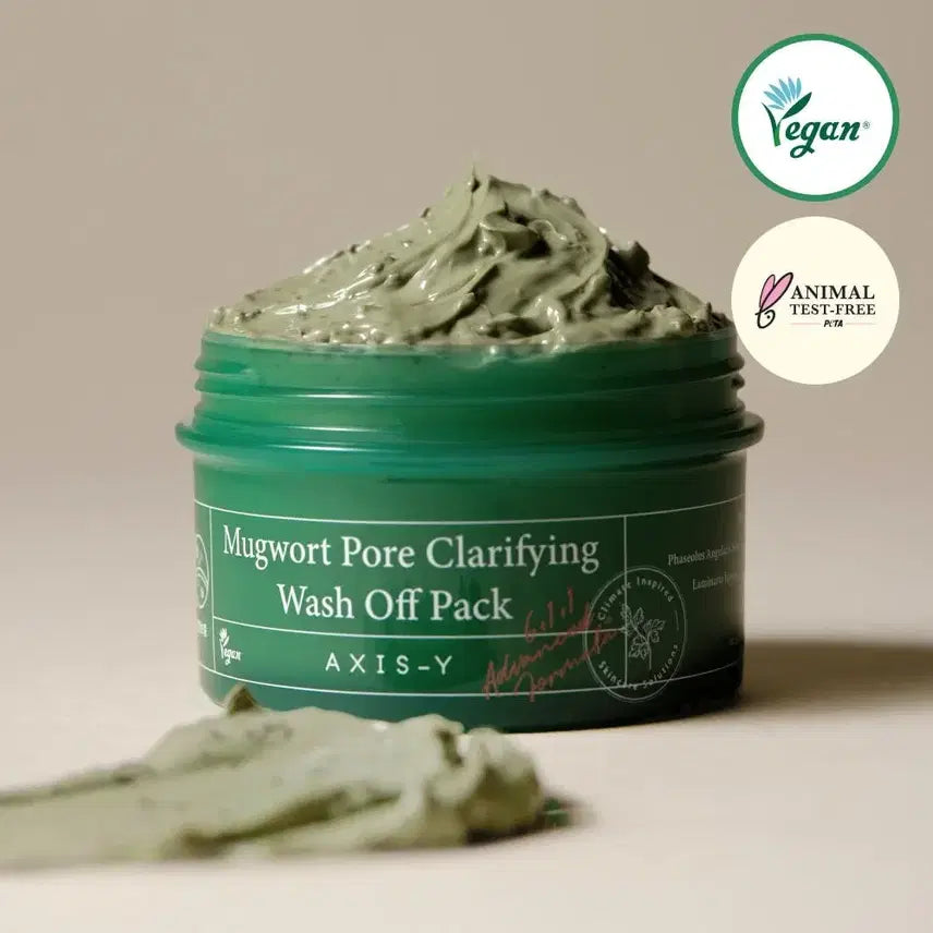 [BUNJANG] AXIS-Y Pore Clarifying Wash Off Pack 100ml / 엑시스와이 쑥 모공 정화 워시 오프 팩 100ml
