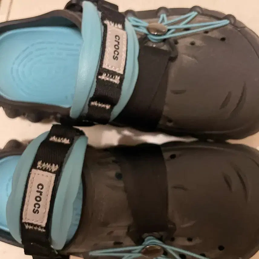 [BUNJANG] Crocs Echo Lockdown Clog Black 250 / 크록스 에코 록다운 클로그 블랙 250