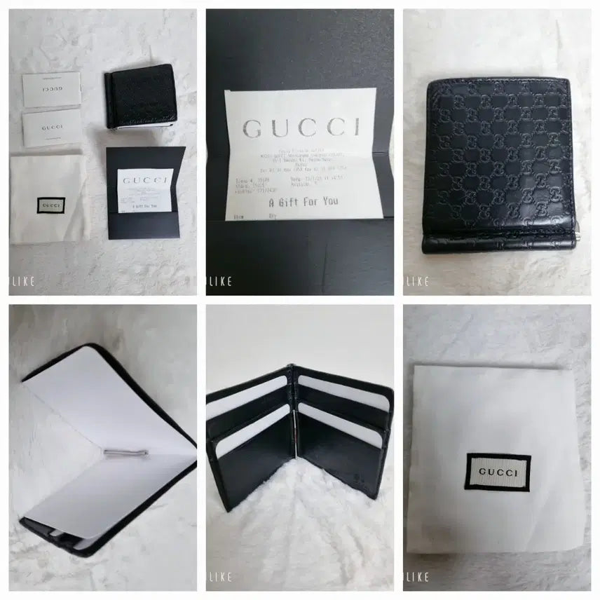 [BUNJANG] Gucci Microguccissima Bi-fold Wallet Money Clip / 구찌 마이크로시마 머니클립 반지갑 (정품)