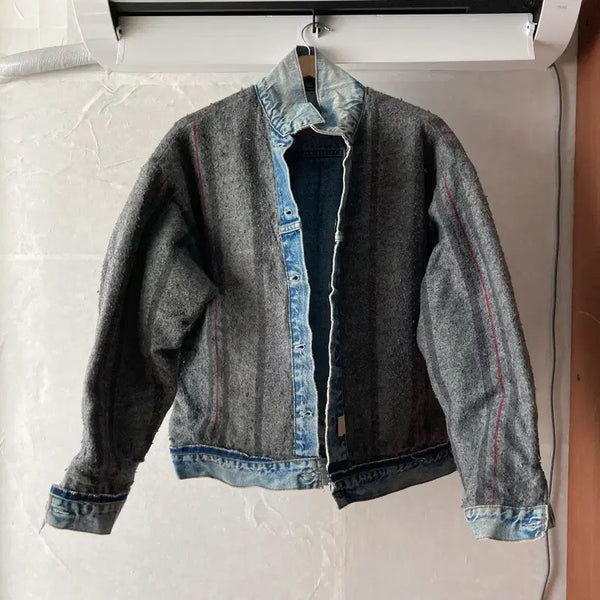 [BUNJANG] Levi's Blanket Lined Denim Jacket / 리바이스 블랭킷 청자켓 L