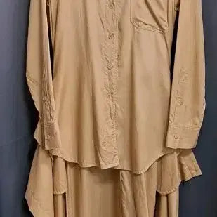 [BUNJANG] Cordinary Long Shirt Dress / 코디너리(Cordinary) 롱 셔츠 원피스