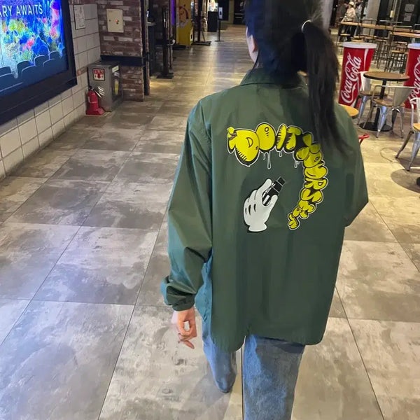 [BUNJANG] OTICOTI x DUSTYCAT Collaboration Coach Jacket / OTICOTI 더스캇렉 협업 코치 자켓