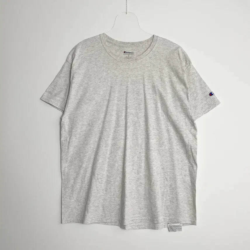 [BUNJANG] Champion Melange Grey Short Sleeve T-Shirt XL / E2 챔피온(Champion) 반팔 멜란지 그레이 XL사이즈
