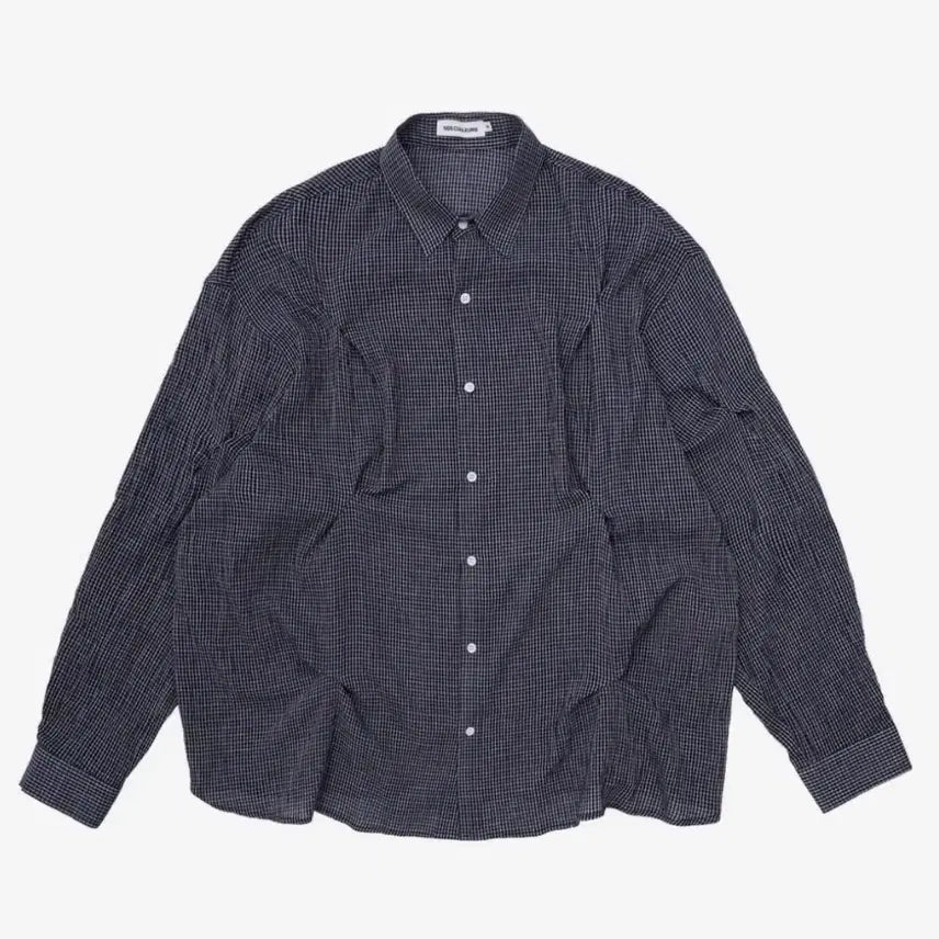 [BUNJANG] Nokullus Check Shirt Black / 노쿨러스 체크 셔츠 블랙