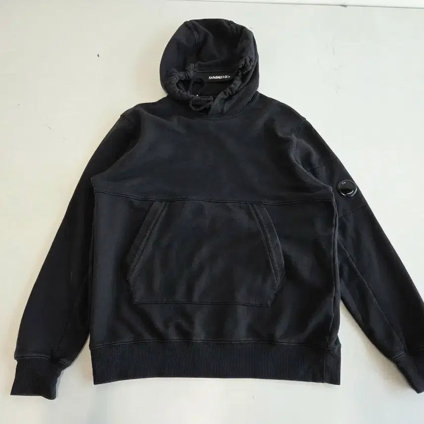 [BUNJANG] CP Company Hooded Sweatshirt Black XL / CP컴퍼니 후드티 블랙 XL