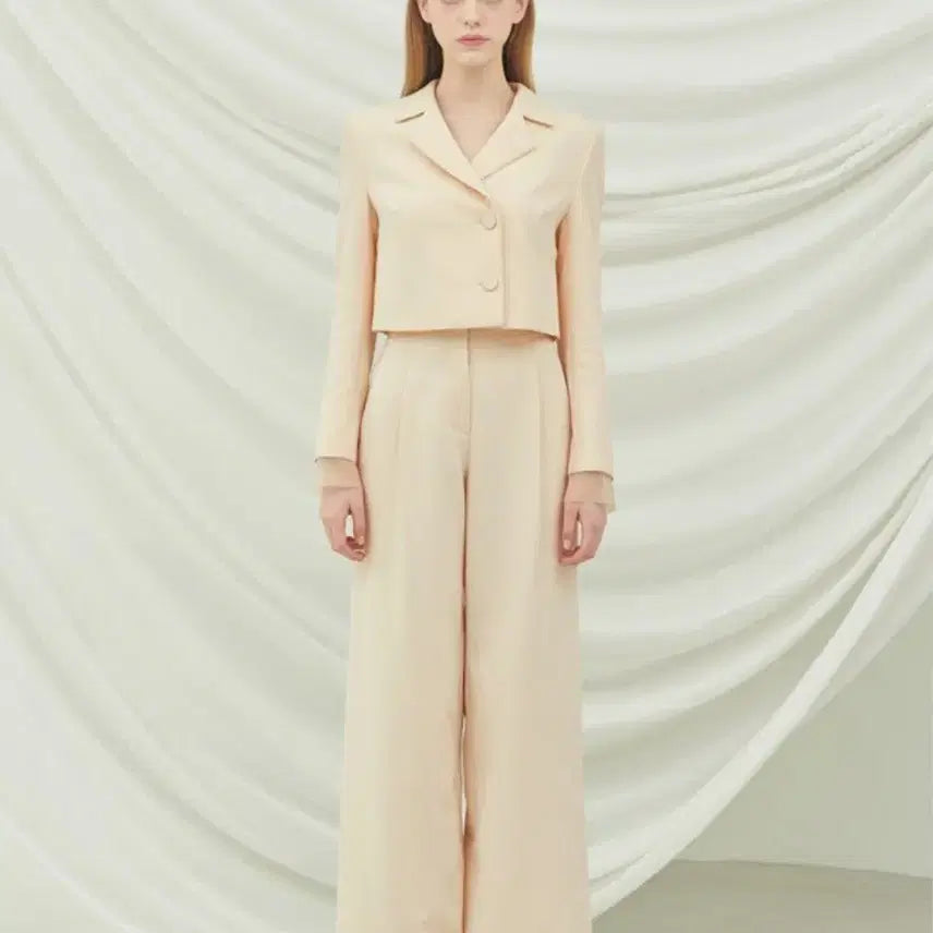 [BUNJANG] Grace Yu Lucia Mint Cream Pants M / 그레이스유 루시아 민트 크림 팬츠 m 바지