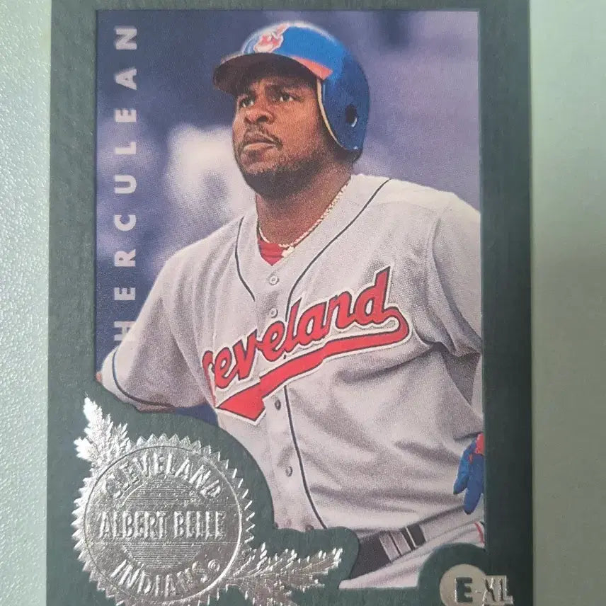 [BUNJANG] Albert Belle Cleveland Indians Baseball Card Insert / 앨버트 벨 클리블랜드 인디언스 야구 카드 인서트