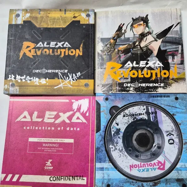 [BUNJANG] AleXa Revolution Signed CD / (비매)알렉사 Revolution 싸인 CD 입니다
