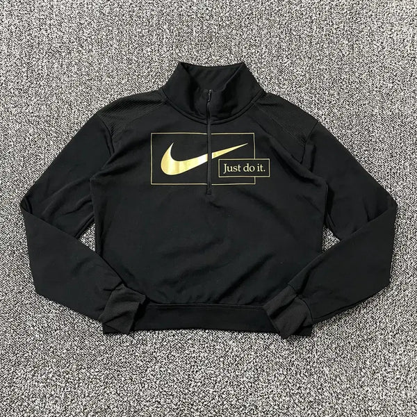 [BUNJANG] Nike Icon Clash Dri-FIT Half-Zip Anorak Cropped Top / 빈티지9. 나이키 아이콘 클래쉬 드라이핏 반집업 아노락 크롭 탑