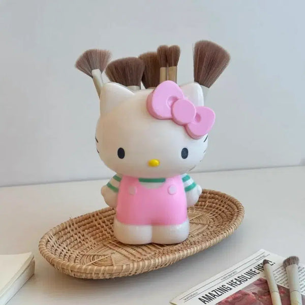 [BUNJANG] Sanrio Hello Kitty Pink Pen Holder & Brush Organizer / (바배/예약)수입 산리오 핑크 헬로키티 펜홀더 연필 꽂이 브러쉬 정리함