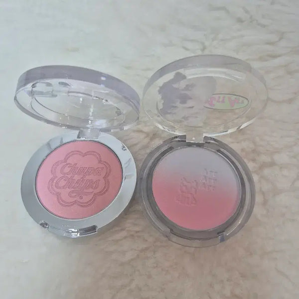 [BUNJANG] Peripera & Peripera Sugar Boom Chupa Chups Edition & Cloud Jump Limited Edition Blusher Set / 비닐라코 슈가붐 츄파츕스 에디션+페리페라 구름위로 쩜프해 한정판