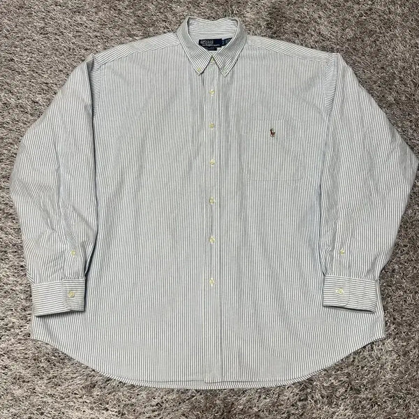 [BUNJANG] Polo Ralph Lauren Striped Oversized Fit Big Shirt / Polo) 폴로 스트라이프 빅 셔츠