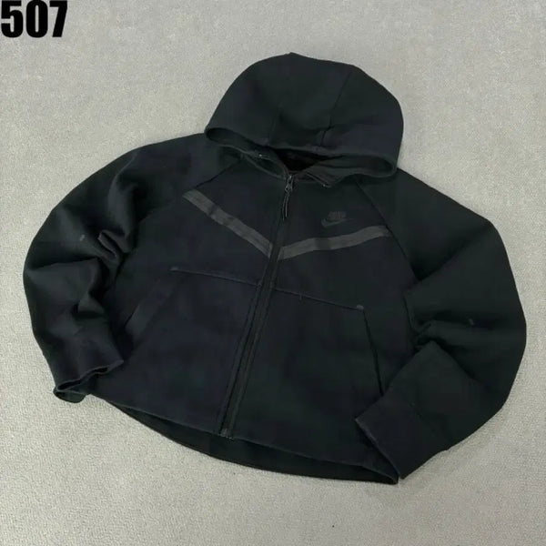 [BUNJANG] Nike Tech Fleece Black Hoodie / 나이키 테크 플리스 블랙 후드집업