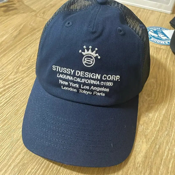 [BUNJANG] Stussy Design Corp Cap Navy / 스투시 디자인 코프캡 네이비