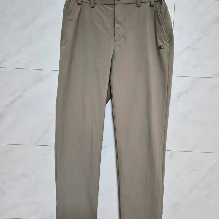 [BUNJANG] Kolon Men's Beige Stretch Banding Pants / 남성 코오롱바지