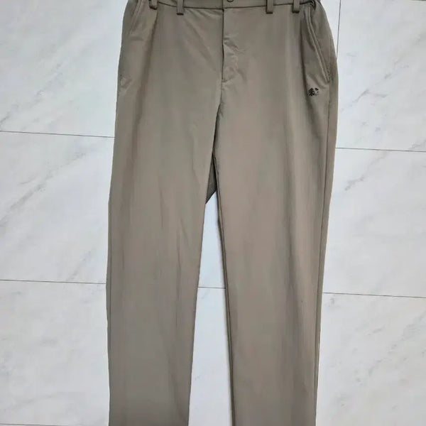 [BUNJANG] Kolon Men's Beige Stretch Banding Pants / 남성 코오롱바지
