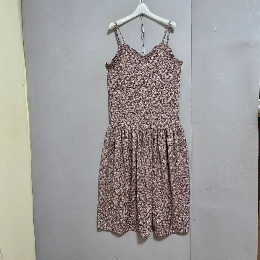 [BUNJANG] LAP Floral Print Layering Dress / LAP 잔꽃무늬 레이어드하면 이쁜 원피스 F  n5726
