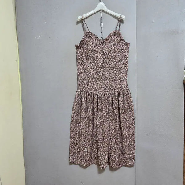 [BUNJANG] LAP Floral Print Layering Dress / LAP 잔꽃무늬 레이어드하면 이쁜 원피스 F  n5726