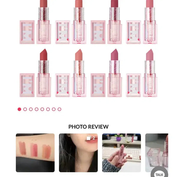 [BUNJANG] BLESSMOON I'm Mute Lipstick Shade 01 New / 블레스문 아임뮤트 립스틱 01인 새상품