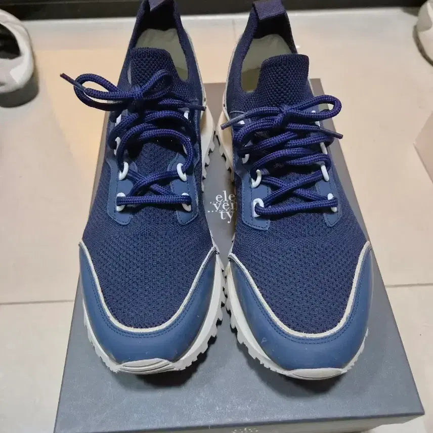 [BUNJANG] Eleventy Italian Luxury Knit Sneakers Size 41 / 이태리명품 일레븐티 니트 스니커즈