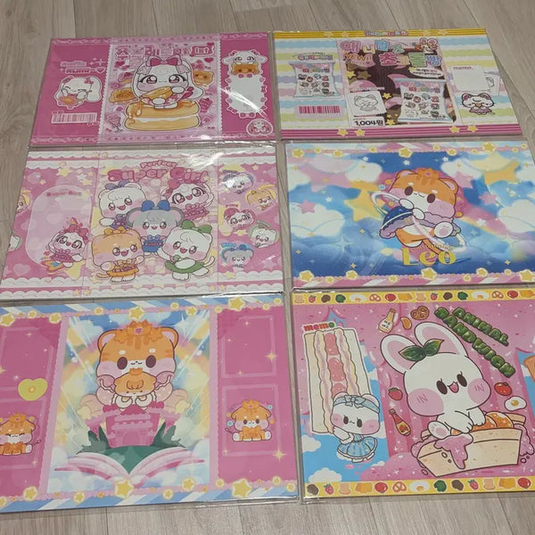 [BUNJANG] Wrapping Paper Sheets - Sold in Sets of 5 / [낱장] 랩핑지 소분 판매 (3)