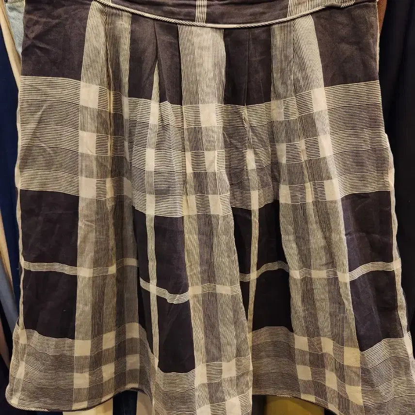 [BUNJANG] Burberry London Check Pleated Skirt / 버버리 런던 체크 플리츠 스커트