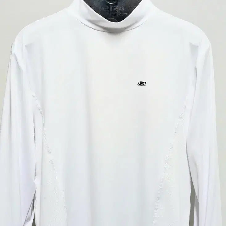 [BUNJANG] Skechers White Turtleneck Long Sleeve Shirt / 스케쳐스(새상품.남105큰100)화이트 터틀넥 긴팔 105